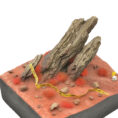 AK Interactive Diorama Series Red Tufts 4,5mm - AK8240 - Example of Application