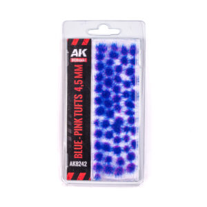 AK Interactive Diorama Series Blue Pink Tufts 4,5mm - AK8242