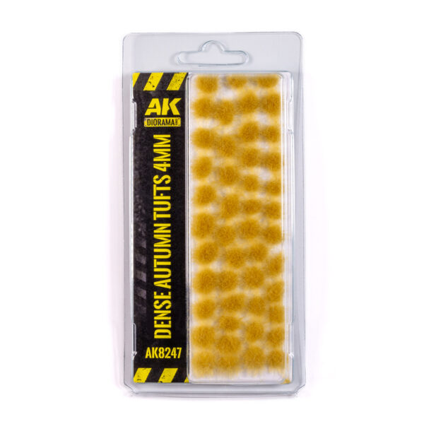 AK Interactive Diorama Series Dense Autumn Tufts 4mm - AK8247