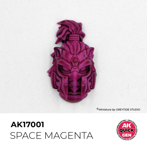 AK Interactive Quick Gen AK17001 SPACE MAGENTA acrylic paint bottle