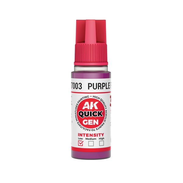 AK Interactive Quick Gen AK17003 PURPLE FLESH acrylic paint bottle