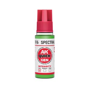 AK Interactive Quick Gen AK17016 SPECTRAL GREEN acrylic paint bottle