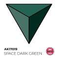 AK Interactive Quick Gen AK17019 SPACE DARK GREEN acrylic paint bottle
