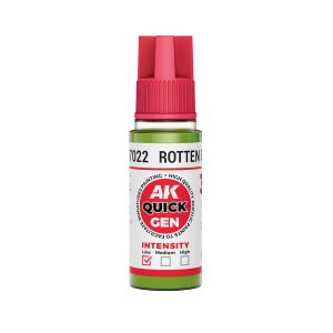 AK Interactive Quick Gen AK17022 ROTTEN GREEN acrylic paint bottle