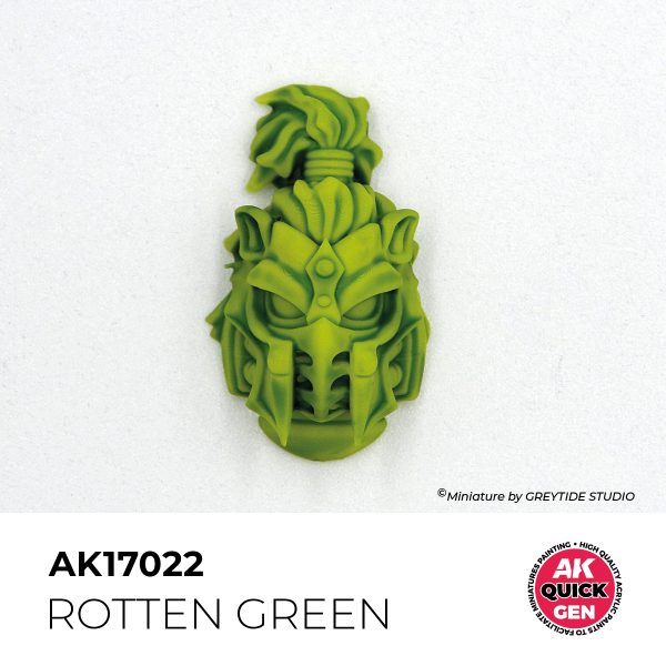 AK Interactive Quick Gen AK17022 ROTTEN GREEN acrylic paint bottle