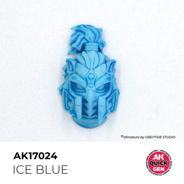 AK Interactive Quick Gen AK17024 ICE BLUE acrylic paint bottle