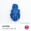 AK Interactive Quick Gen AK17026 POWER BLUE acrylic paint bottle