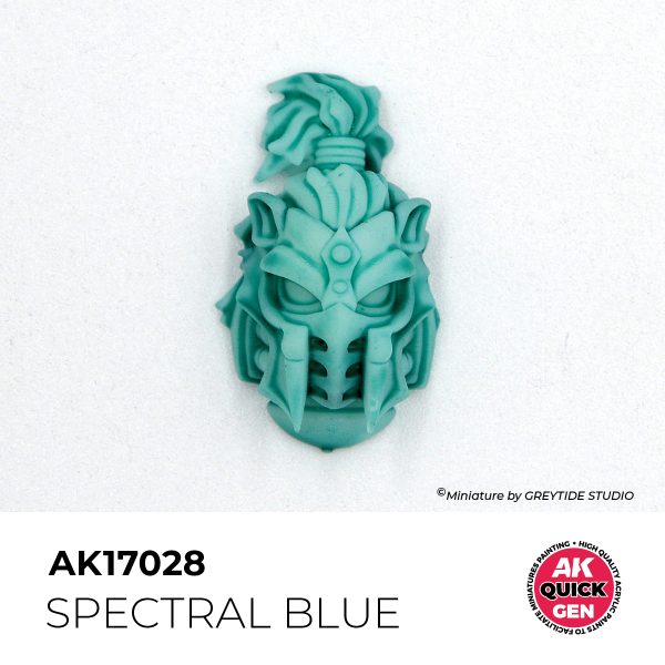 AK Interactive Quick Gen AK17028 SPECTRAL BLUE acrylic paint bottle