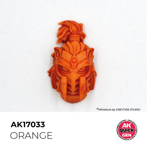 AK Interactive Quick Gen AK17033 ORANGE acrylic paint bottle