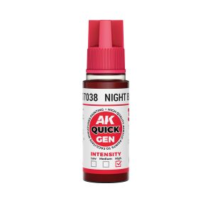 AK Interactive Quick Gen AK17038 NIGHT BLOOD acrylic paint bottle