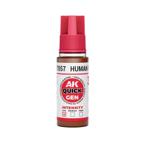 AK Interactive Quick Gen AK17057 HUMAN FLESH acrylic paint bottle