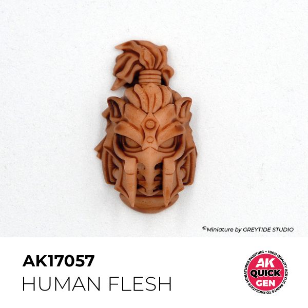 AK Interactive Quick Gen AK17057 HUMAN FLESH acrylic paint bottle