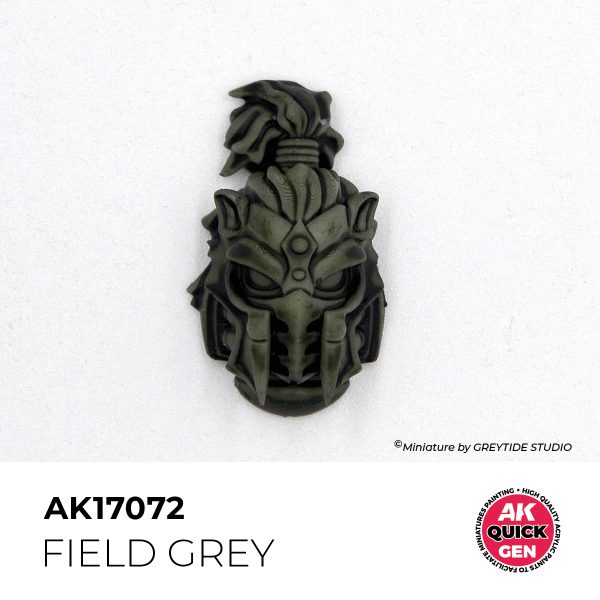 AK Interactive Quick Gen AK17072 FIELD GREY acrylic paint bottle