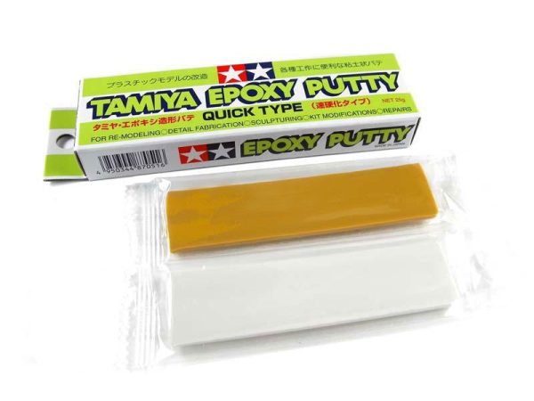 Tamiya Epoxy Putty for Re-Modeling Detail Modifications and Repairs